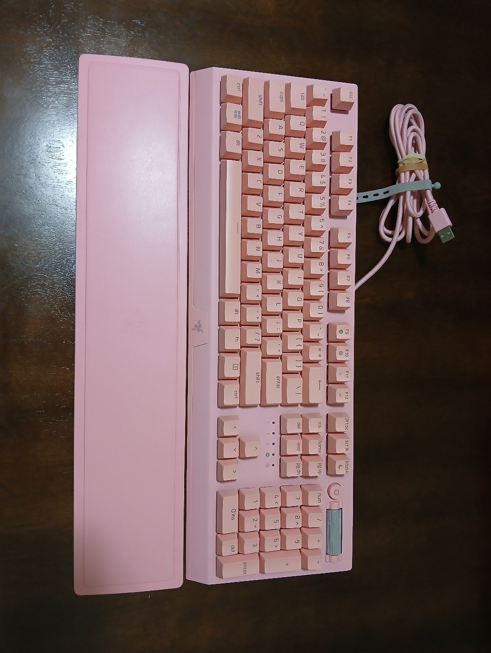 Razer Blackwidow V3 Quartz Mechanical Gaming Keyboard Green Switch PINK